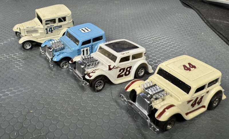 HC-FourPack Four-Pack modified sedans 1:64 scale